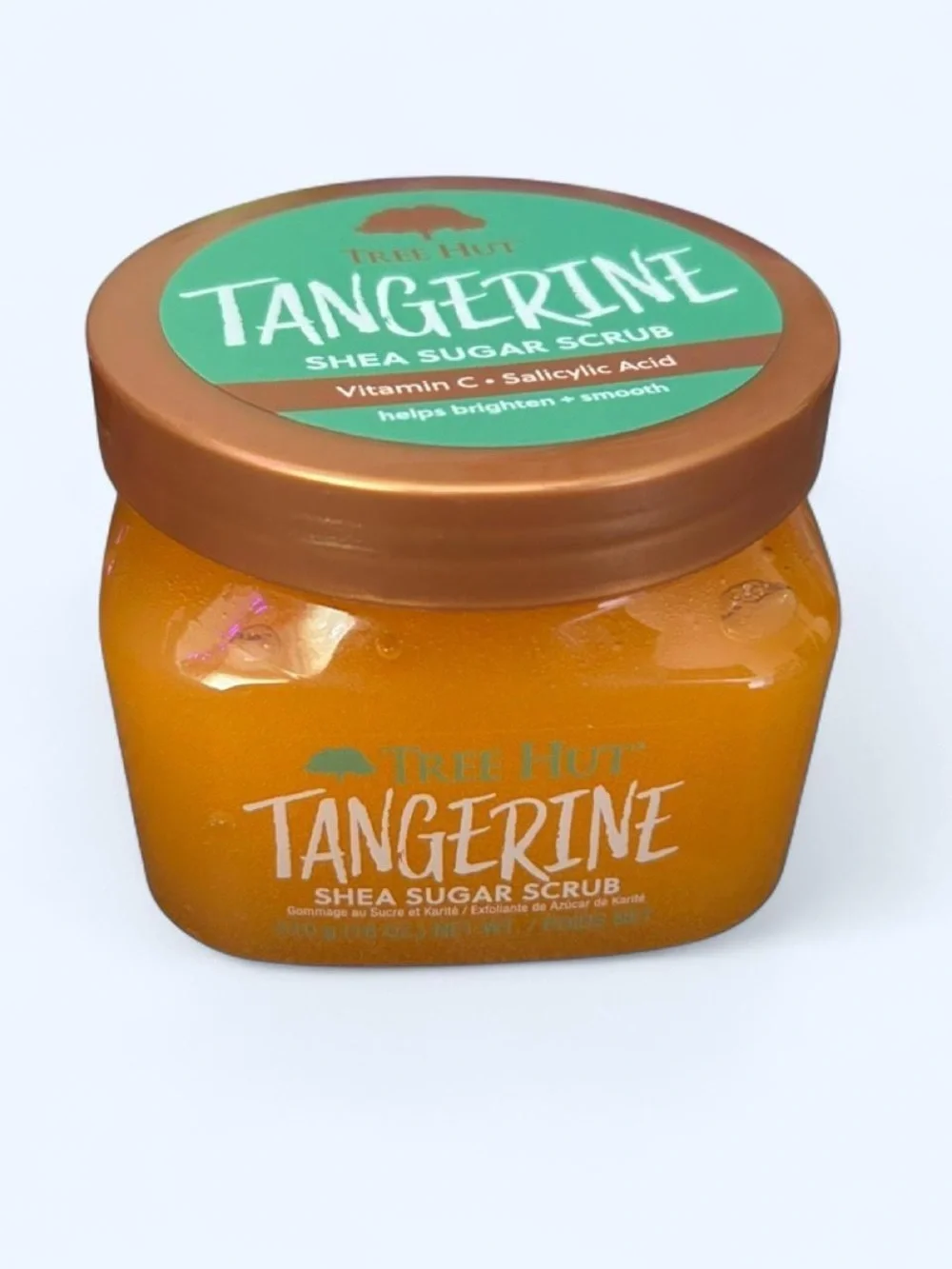 Tree Hut Tangerine Shea Sugar Scrub - Hydrating Orange Exfoliant